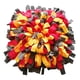 thumbnail image 1 of Xihbxyly Tapete Olfativo para Mascotas, Entrenamiento Interactivo con La Nariz, Rompecabezas Antiestrés, Almohadilla de Alimentación Lavable, Estimulación Mental, Tela Resistente, Rojo/Amarillo, Tall, 1 of 2