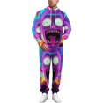 thumbnail image 3 of Rick And Morty Unisex Adult Sweatsuits Hoodie & Sweatpants Long Sleeve Hooded Sweatshirt Matching Joggers Tracksuit Sets 2XL, 3 of 9