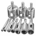 thumbnail image 3 of de herramientas de brocas de diamante de material acero piezas para baldosas de cerámica, agujero de plata Cola Brocas de  de diamante, 3 of 8