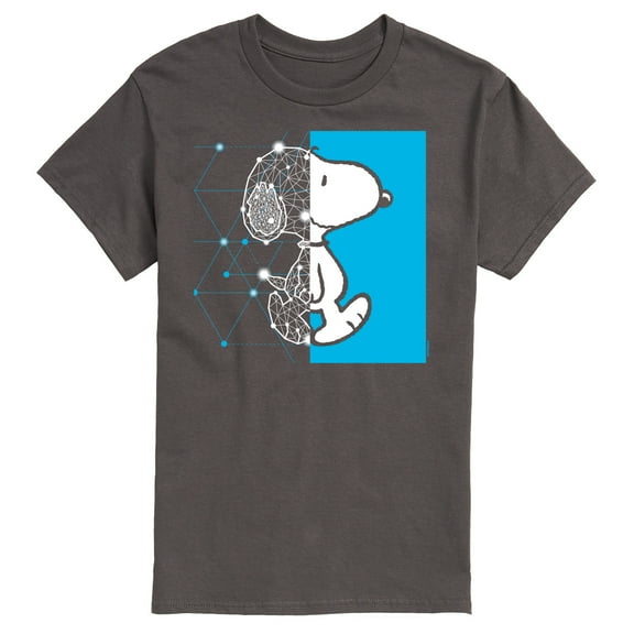 Peanuts - Snoopy Wire Frame - Men's Short Sleeve Graphic T-Shirt