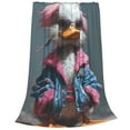 thumbnail image 2 of Susaid Lady Duck Print Microfiber Cleaning Cloth, Multi-Functional Cleaning Towels, Highly Absorbent Cleaning Rags,Cleaning Cloths for Car Kitchen Home-40"x30", 2 of 7