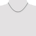 thumbnail image 2 of 14K White Gold chain Franco 16 in 2.3 mm 2.3mm, 2 of 5