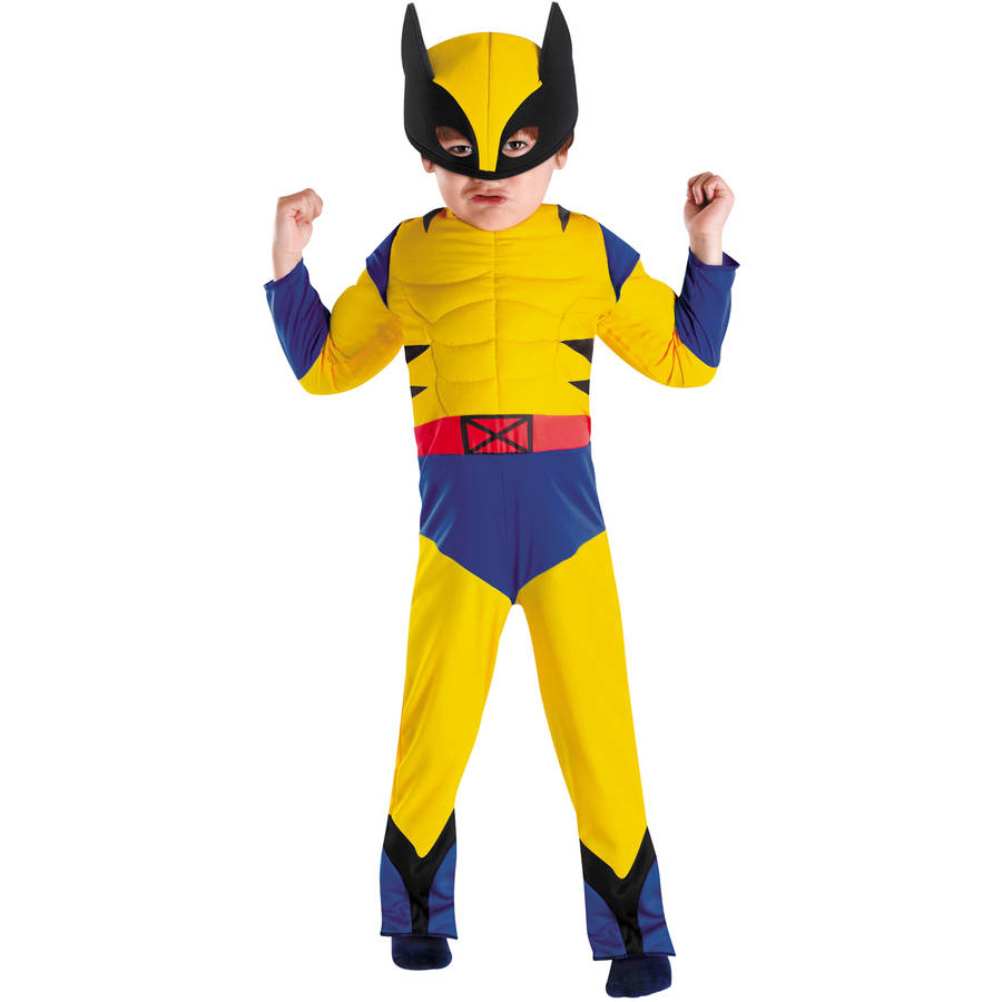 Wolverine Muscle Boys Child Halloween Costume, One Size, S (4-6