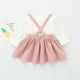thumbnail image 5 of Odeerbi Vestido Mono Conejito Niña Falda Tirantes Algodón Bebé Vestido Princesa Tirantes Manga Larga, 5 of 7