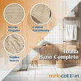thumbnail image 5 of Toalla Baño Completo colores varios, 150x80cm - 620gr Suave Y Absorbente- Cenefa Bordada - BEIGE 7, 5 of 5