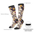 thumbnail image 4 of Fuzoiu lips record rock Skull Print Adult Stockings,Crew Socks,Unisex Fashion Socks, Casual Sports Socks,Comfortable Crew Socks for Everyday Wear and Sports, 4 of 6