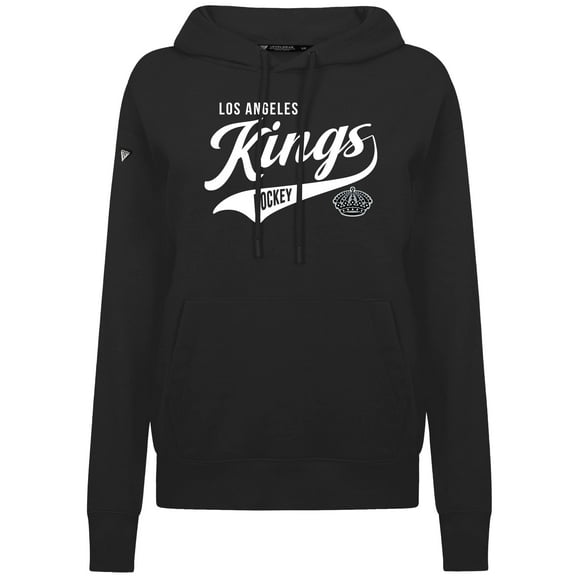 Women's Levelwear  Black Los Angeles Kings Adorn Glide Pullover Hoodie