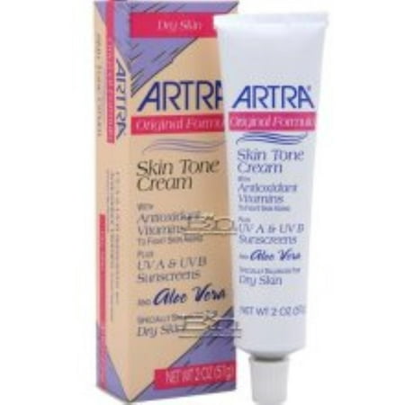 Artra Complete Skin Tone Cream for Dry Skin 2 oz (Pack of