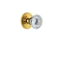 thumbnail image 3 of Grandeur Cirfon_Psg_238 Circulaire Solid Brass Rose Passage Door Knob Set - Nickel, 3 of 6