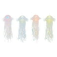 thumbnail image 4 of Secfreeship Finished Jellyfish Night Light, Battery Powered Aquarium Lamp for Room Decor, Floating LED Desk Gadget, Glowing Ambient,Ocean Theme, Room Accent, Green,21.7"x8.7", 4 of 5