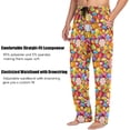 thumbnail image 3 of Top-kevin Soth Devil Plaid Pajama Pants for Men Comfort Sleep Lounge Bottoms Straight-fit with Pockets S-XXL, 3 of 11