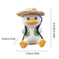 Cute Swinging Duck Car Hanging Ornament Interior Rearview Mirrors