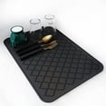thumbnail image 1 of SURJDE -Dish Drying Mats for Kitchen Counter Heat Resistant Mat Kitchen Gadgets Kitchen Accessories (12" x 16, Black), 1 of 6