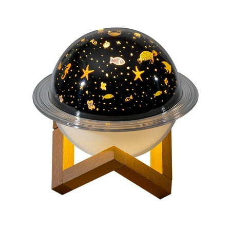 

SuoKom Planet Light Humidifier Moon LED Night Light USB New Strange Atmosphere Light Humidifier Two In One