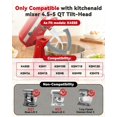 thumbnail image 3 of Paleta batidora COADOW para KitchenAid de 4,5 a 5 cuartos, 3 of 8