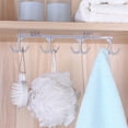 thumbnail image 6 of Rack,Kitchen Cup Holder Rack Adhesive Under Shelf Board Hook Cupboard Hanger Organizer, 6 of 6
