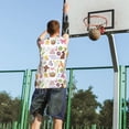 thumbnail image 5 of Sikiie Happy Easter1 Basketball Jersey Reversible Men's Mesh Athletic Sports Shirts Training Practice S-4XLX-Large, 5 of 6