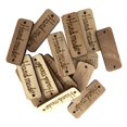 thumbnail image 5 of 100Pcs Rectangular Handmade Wood Buttons Wooden Labels Tags 2 Holes DIY Sewing, 5 of 5