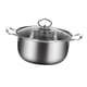 thumbnail image 5 of Cacerola para leche, cacerola, sartén de 18 cm y 22 cm, olla para sopa, utensilios de cocina para Olla de sopa de 20 cm., 5 of 9