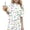 Multicolor1, variant on 2 Pieces Girls Outfit Sets, Printed Short Sleeve Relaxed Fit T-Shirts and Shorts Sets Multicolor Size 6T