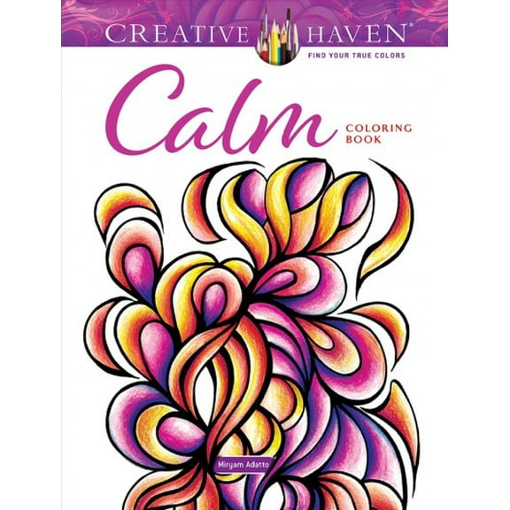Pre-Owned Creative Haven Calm Coloring Book (Creative Haven Coloring Books) Paperback
