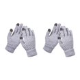 thumbnail image 1 of Guantes de invierno de punto de cachemira Qarigey para mujer gruesos cálidos otoño invierno, 1 of 6
