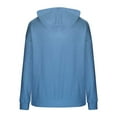 thumbnail image 5 of Women’s Colorful Oversized Hoodie Long Sleeve Gradient Color Block Sweatshirt with Drawstring and Pockets Fall Winter Loose Casual Hooded Top for Everyday Comfort and Style, 5 of 5