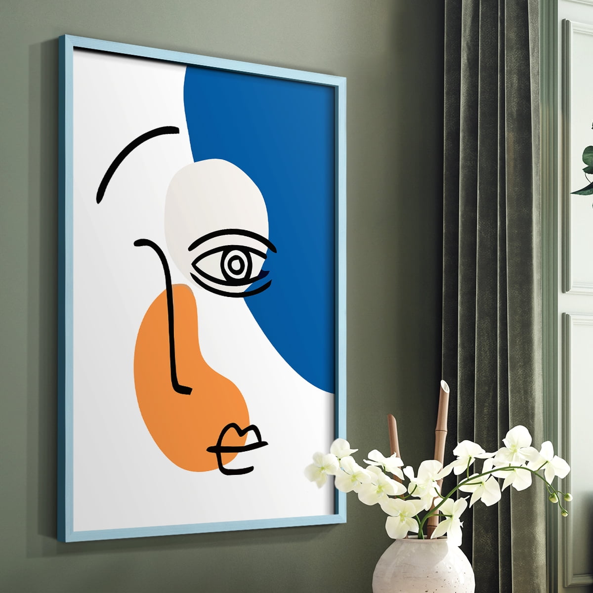 Matisse CCLXXXVII in Solid Wood 8 x 10 Framed Print