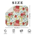 thumbnail image 3 of Microfibre Drying Mat for Kitchen Pioneer Dish Drying Drainer Mat Absorbent Colorful Floral Drying Mat Washing Up for Glass, Plate & Cup 16inch X 18inch, 3 of 5