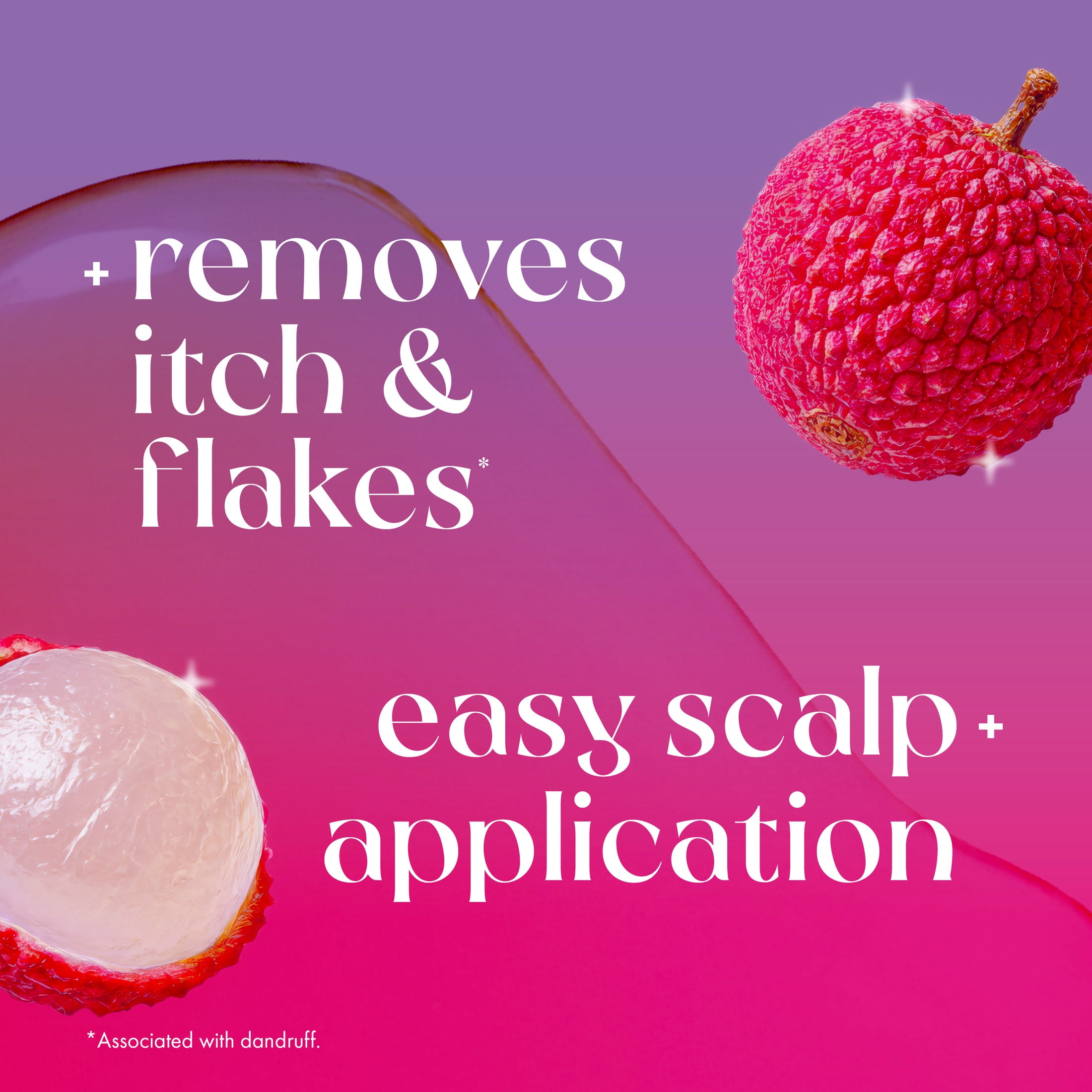 Mielle Lavender and Lychee Scalp Soothing Daily Refresher, with Zinc Pyrithione, Niacinamide, and Lavender Extract, 4 fl oz