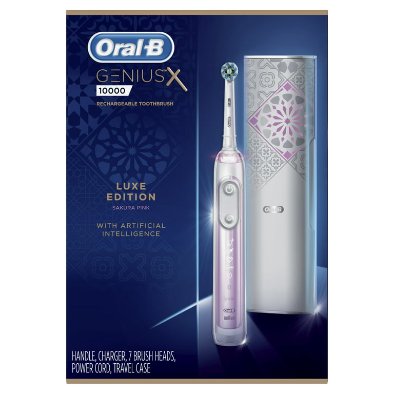 Oral-B Genius X Luxe Rechargeable Electric Toothbrush With