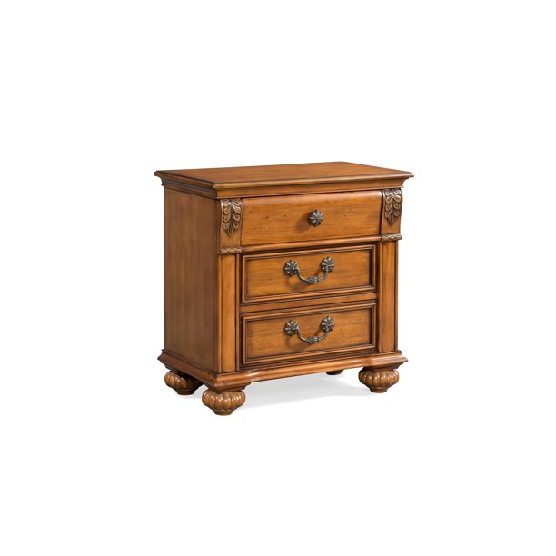 Picket House Furnishings Barrow Nightstand Oak Walmart Com Walmart Com