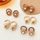 thumbnail image 5 of Coleteros pequeños de dibujos animados Kawaii para niños y niñas, gomas elásticas para el pelo, accesorios, lazo, Anillo para el pelo, tocado de cuerda, 5 of 5