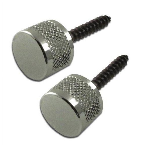 Gretsch Strap Buttons with Mounting Hardware for Guitars, Chrome