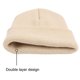 thumbnail image 4 of Gorro de punto cálido para otoño e invierno para bebé, gorro de lana de fibras acrílicas de color puro para niños, 4 of 5