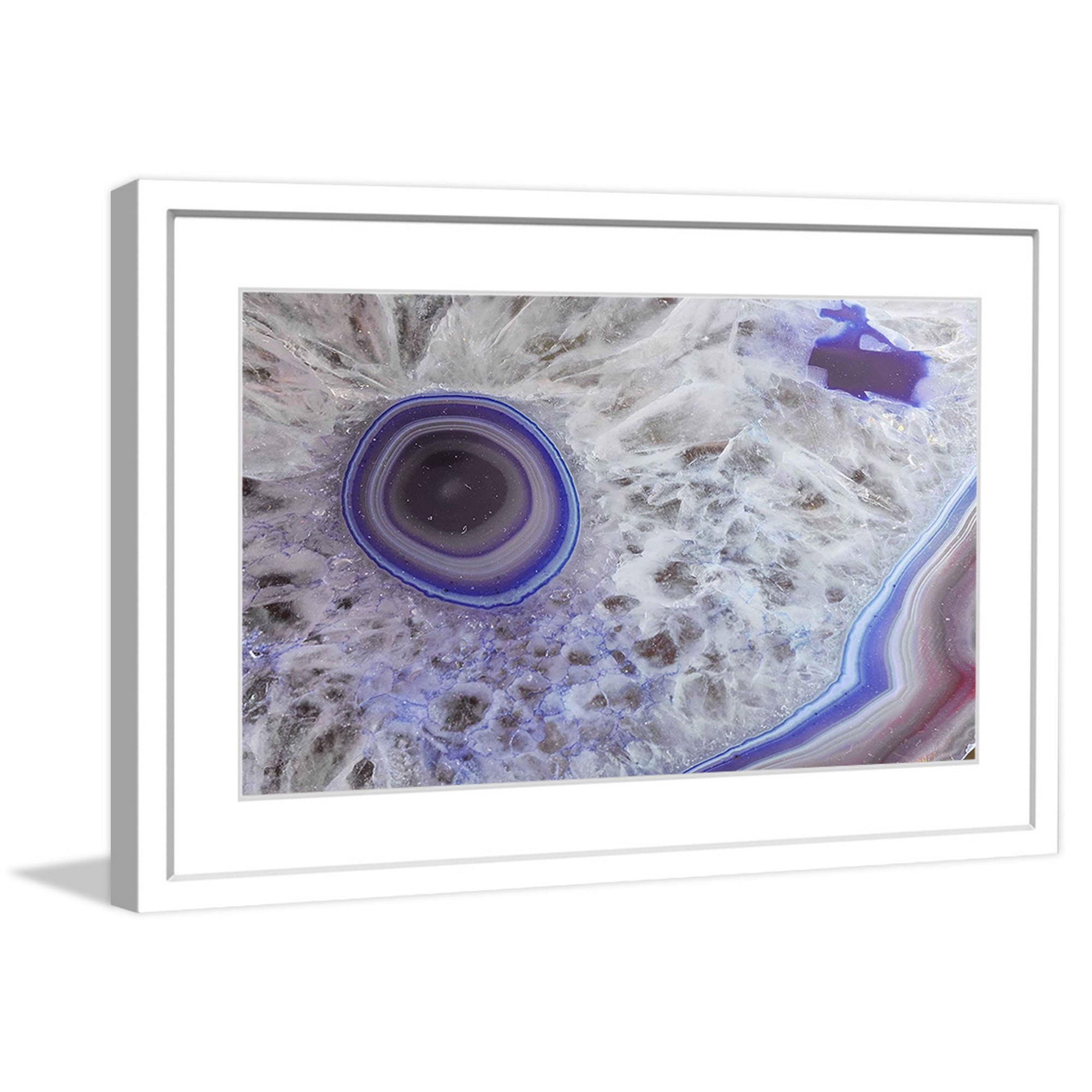 "Violet Lake" Framed Painting Print