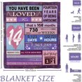 thumbnail image 4 of LHSHID Sweet 16 Gifts for Girls 16th Birthday Gifts for Girls Throw Blanket Birthday Gifts for 16 Year Old Girl 16th Birthday Gift Ideas Sweet 16 Birthday Decorations for Girl Teen 60x80in, 4 of 6