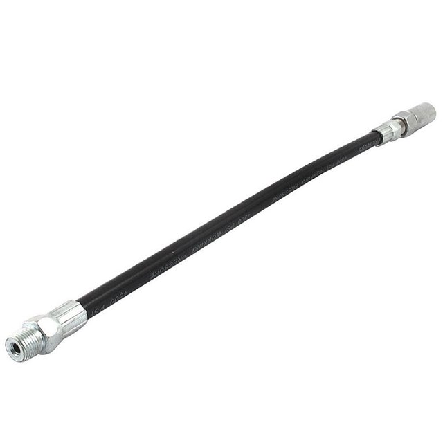 Westward 21EM33 Grease Gun Hose - 1/8" NPT X 3 Ft Long - Extension Hose