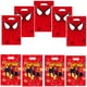 thumbnail image 2 of Bolsas de regalo para fiesta de cumpleaños de Spiderman, bolsas de plástico con temática de araña, bolsas de regalo para fiesta infantil, suministros de decoración para fiestas de cumpleaños de niños, 2 of 5