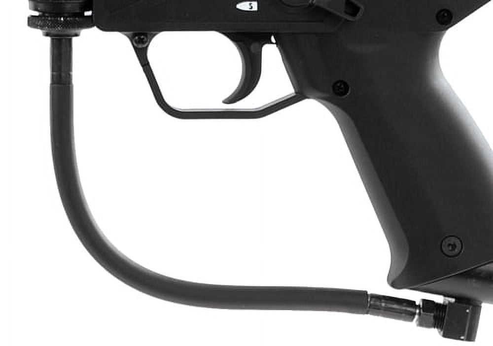 Gants Paintball Tippmann Armored Demi-doigt - Noir, Taille L (adulte)