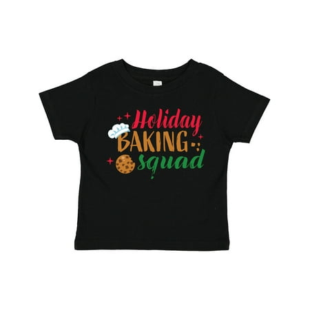 

Inktastic Christmas Holiday Baking Squad Gift Toddler Boy or Toddler Girl T-Shirt