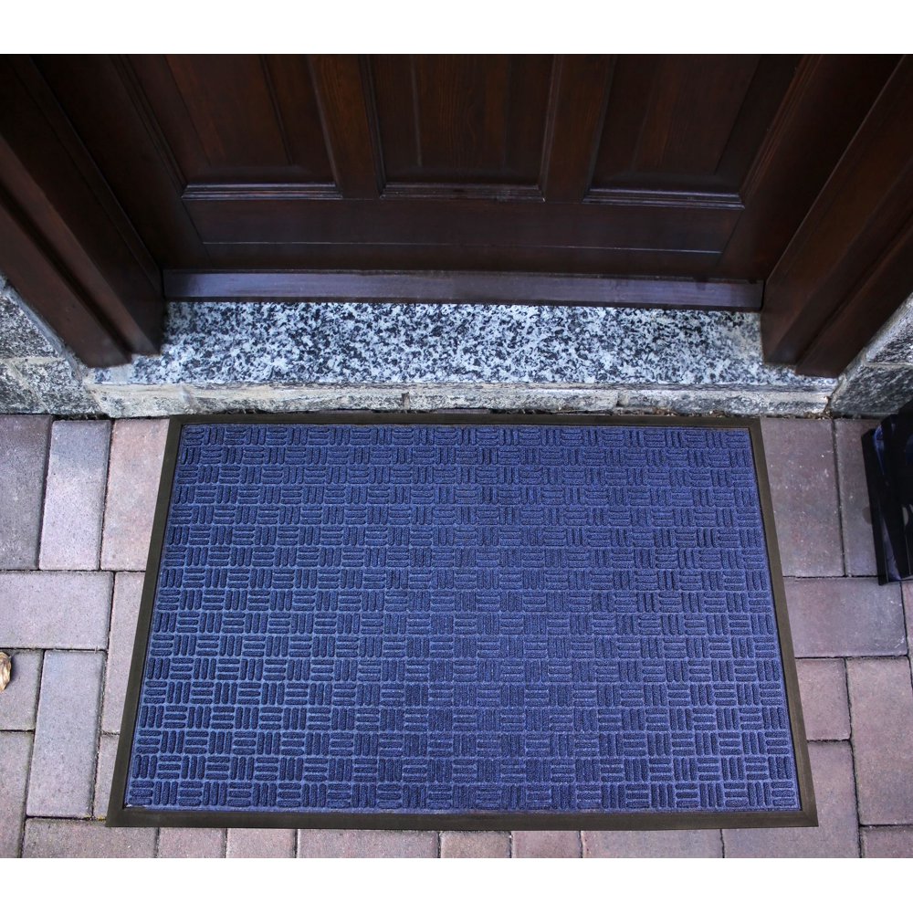 Doortex® Ribmat Blue Heavy Duty Door Mat in 24" x 36"