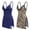 13-Brown Leopard/Wine Red, variant on Women's Lingerie Sexy Nightwear Spaghetti Strap Nightgown Babydoll Chemise