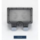 thumbnail image 5 of Toma de corriente para exteriores, caja de toma de corriente IP66 resistente al agua y a la intemperie, enchufe para exteriores, enchufe bloqueable con cubierta transparente, 5 of 5