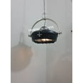 thumbnail image 2 of Industrial Chrome Hallway Pendant Spot Light Lamp Hanging Designer Black Lamp, 2 of 5
