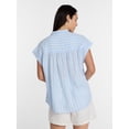 thumbnail image 4 of Time and Tru Women's Camp Shirt, Sizes XS-XXXL, 4 of 6