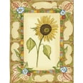 thumbnail image 2 of Goldberger, Jennifer 26x32 Gold Ornate Wood Framed with Double Matting Museum Art Print Titled - French Country Sunflower II, 2 of 4
