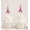 Pink, variant on Darling Souvenir, Eiffel Tower Cupcake Toppers, Wedding Party Dessert Decorations - Pack Of 20