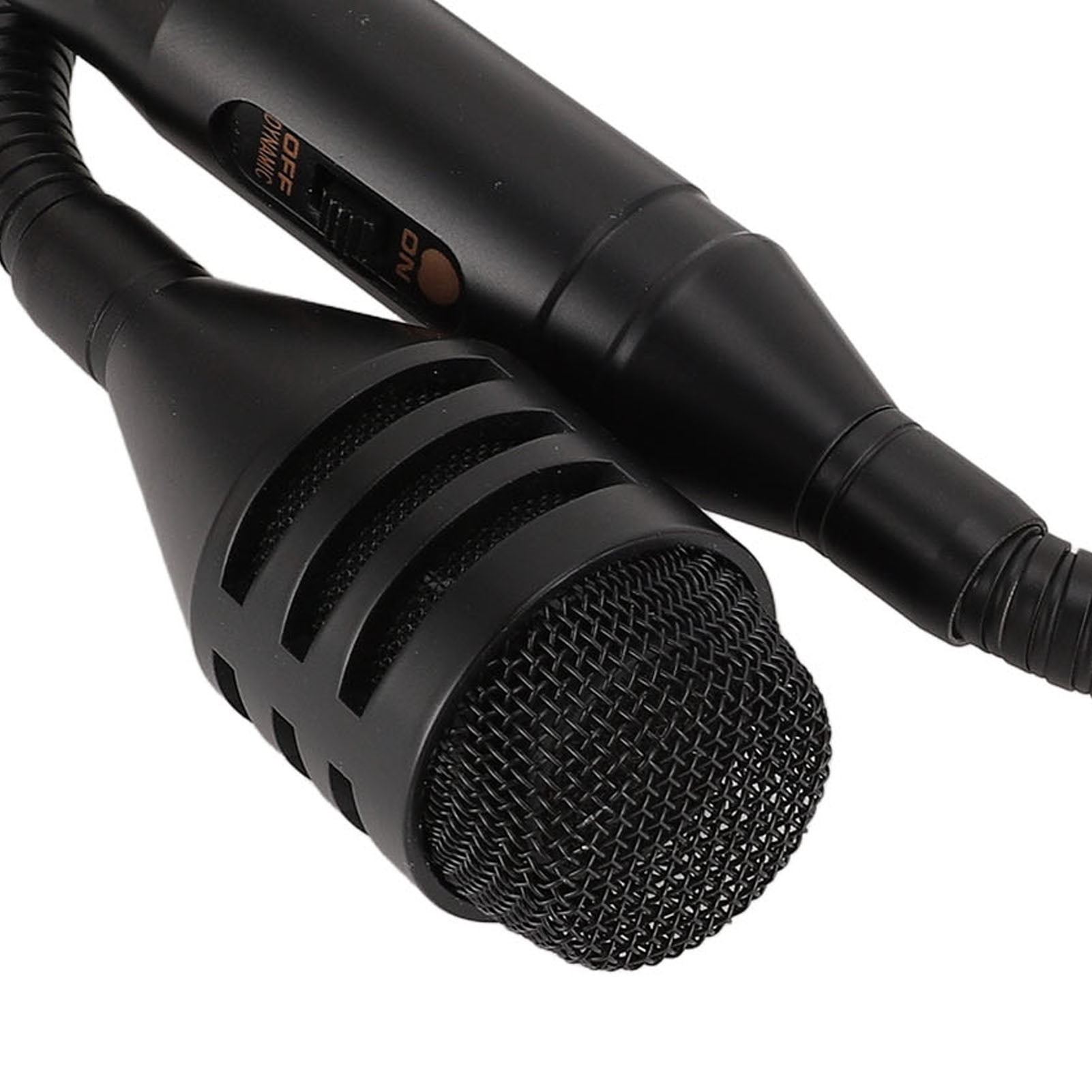 Durable Gooseneck DJ Mic, XLR Connection, Moving Coil Design, Ideal For Vocal  Instrument