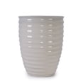 thumbnail image 3 of Large Ceramic Planter, 16.54 Inch Milk White Modern Flowerpot with Drainage Hole for Indoor Outdoor, Patio, Garden, Living Room, 3 of 9